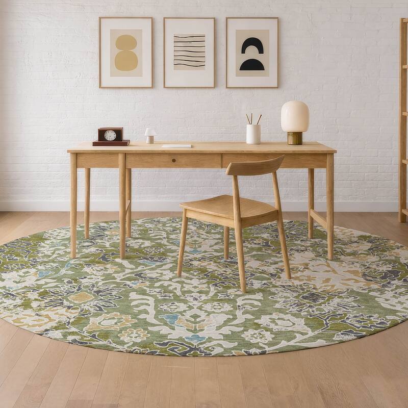 Machine Washable Indoor/ Outdoor Global Avon Chantille Rug