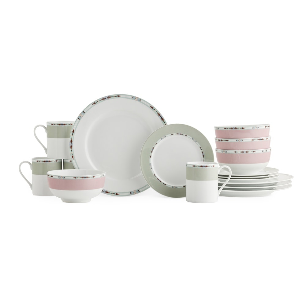 Bee & Willow™ Weston 16-Piece Dinnerware Set in Taupe – shopIN.nyc