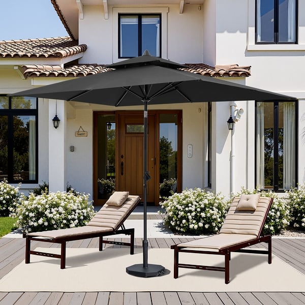 12 foot offset patio umbrella Gray Frame Patio Umbrella 10x10ft , PURPLE LEAF Square Cantilever Umbrella, Turquoise Blue