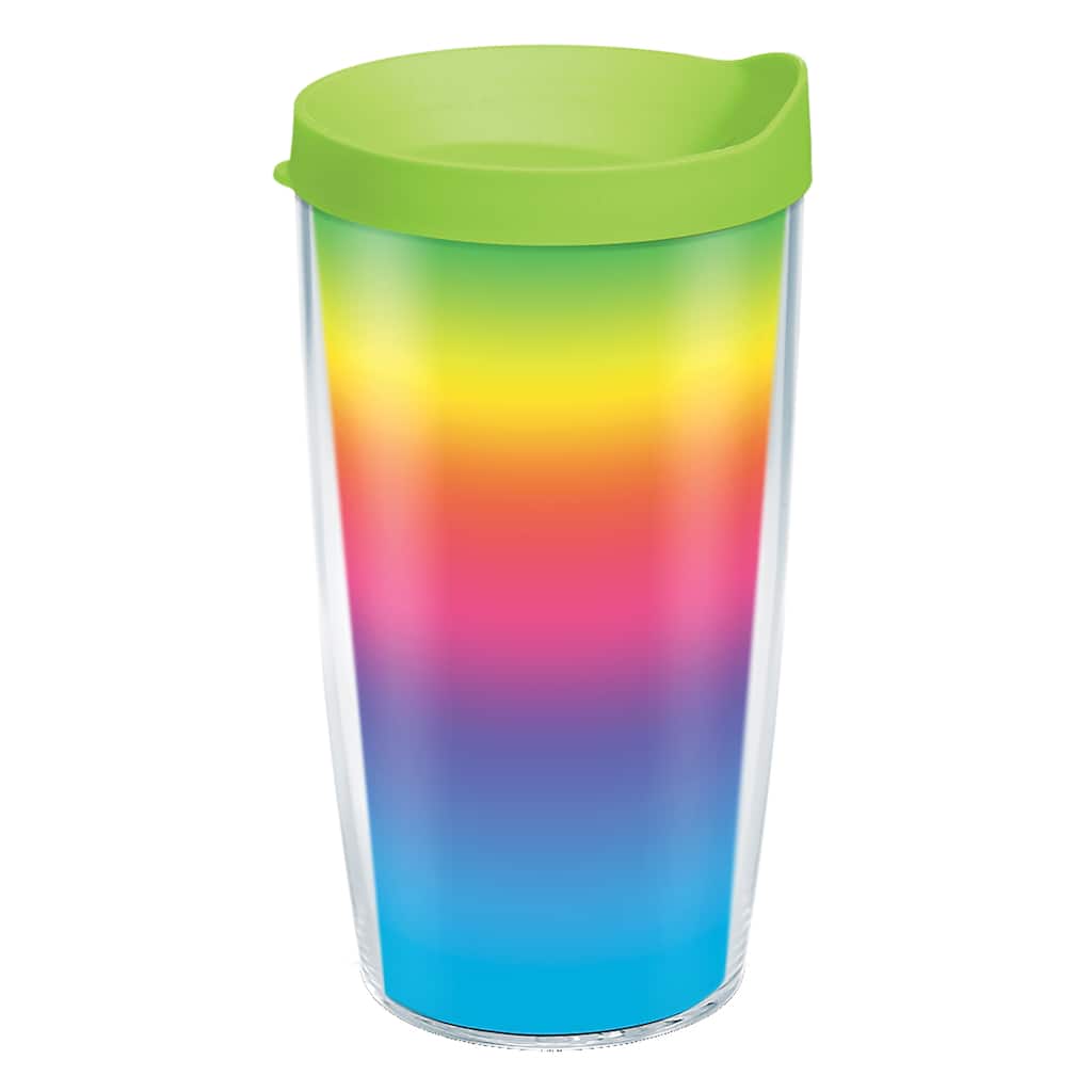 Tervis Rainbow Flavor Ombre Made in USA Double Walled Insulated Travel Tumbler, Classic