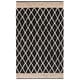 preview thumbnail 38 of 125, SAFAVIEH Handmade Natural Fiber Bethia Casual Jute Trellis Rug 4' x 6' - Charcoal - Rectangle