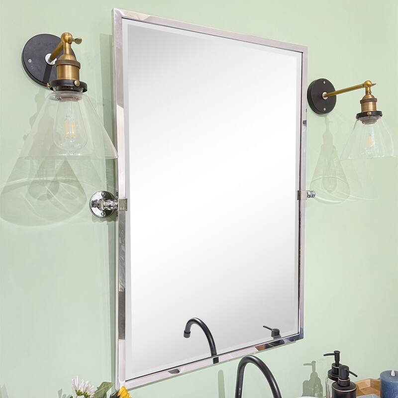 Blakley Rectangle Metal Wall Mirror