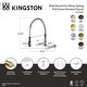 preview thumbnail 2 of 8, Heritage Two-Handle Wall-Mount Pull-Down Sprayer Kitchen Faucet