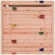 preview thumbnail 20 of 19, vidaXL Swing Set Outdoor Backyard Wooden Playground Equipment for Kids Age 3-8