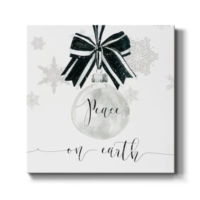 Peace Ornament-Premium Gallery Wrapped Canvas - Ready to Hang