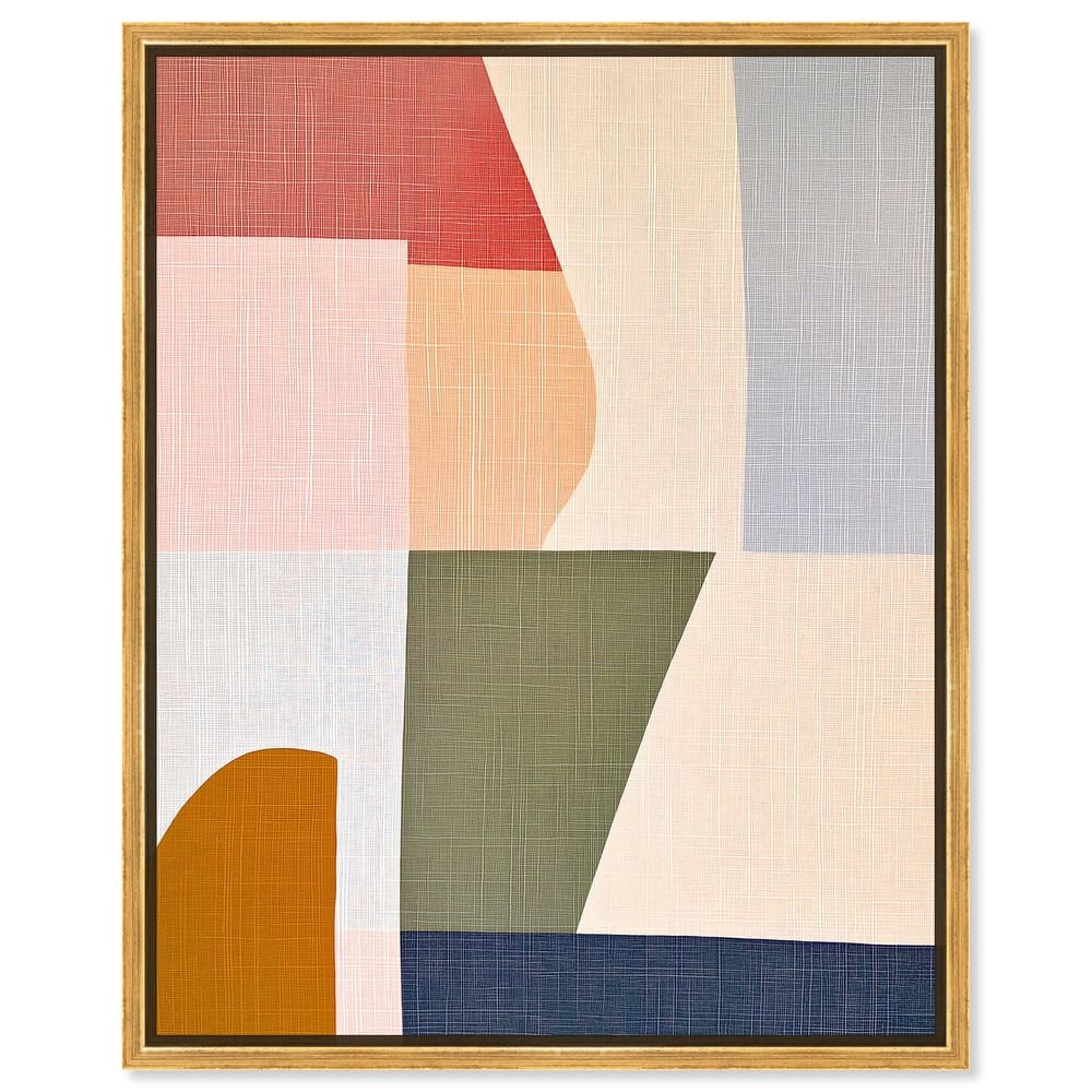 Planar Patchwork I Canvas by Art Remedy