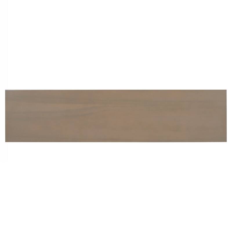 Console Table with Natural Wood Veneer,V-Base Design for Classic Versatility ,Perfect for Displaying Your Favorite Items