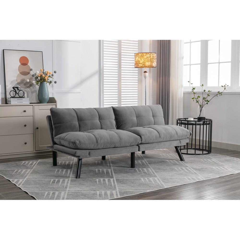 Grey Pillow Top Arms Sofa Beds Bed Bath Beyond