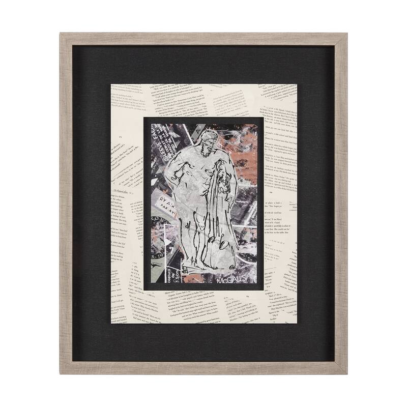 Graffiti Sculpture VI Framed Art Print