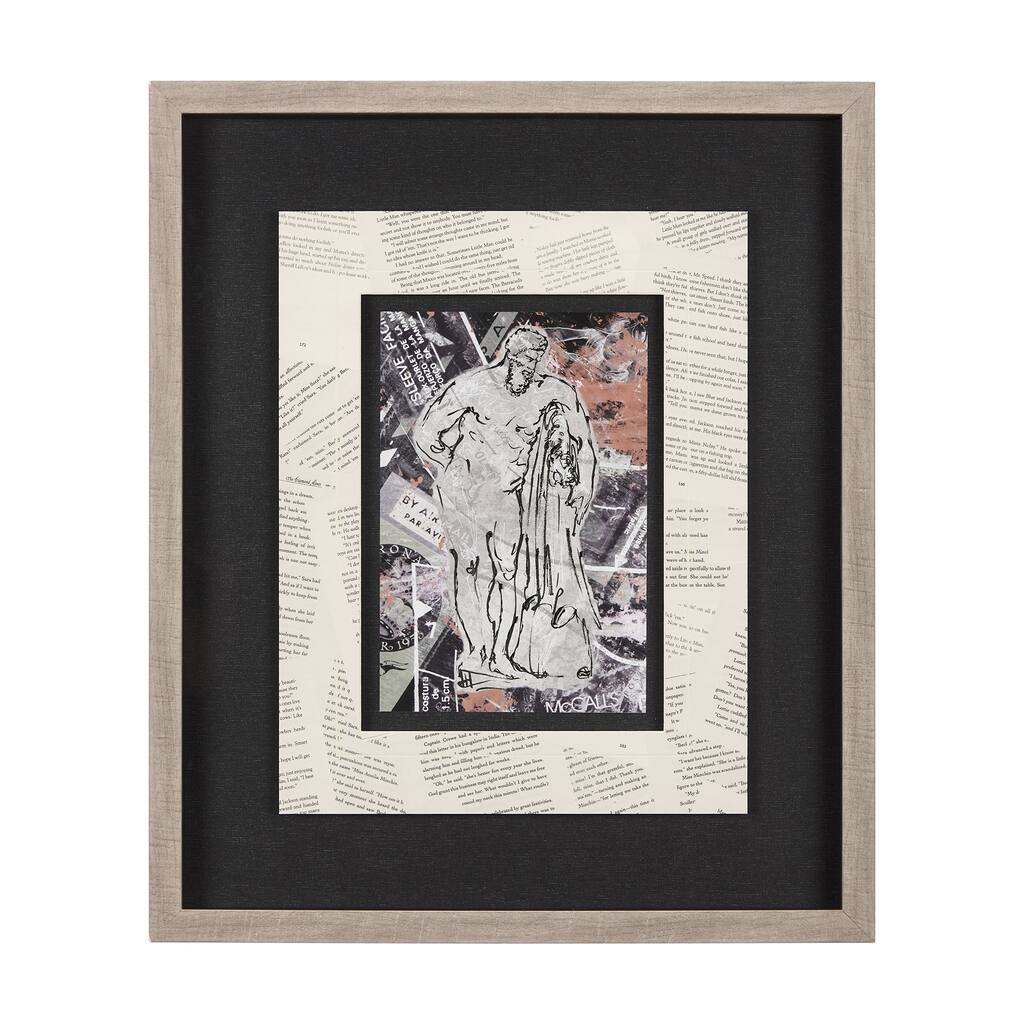 Graffiti Sculpture VI Framed Art Print