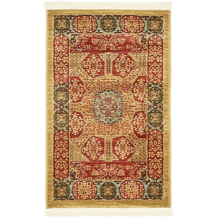 Traditional Cassia Collection Area Rug