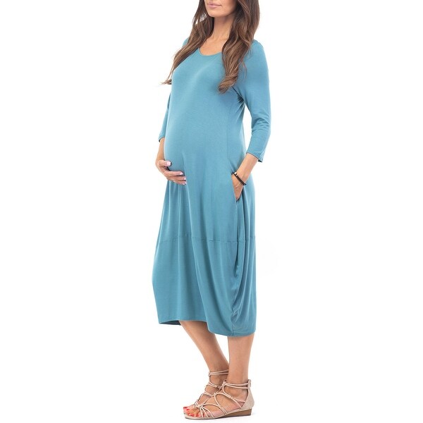 womens maternity maxi dress