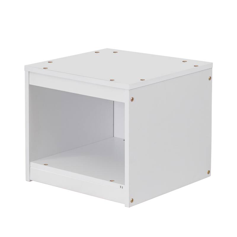 Twin House-Style Headboard Bed with Guardrails and Built-In Stand, Pine Wood Construction, No Box Spring Required