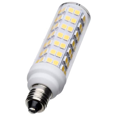 6.5 Watt T6 LED Clear Finish E11 Base 5000K 120 Volt