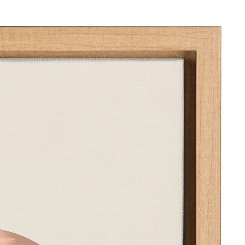 Kate and Laurel Sylvie Sunrise Framed Canvas by Kate Aurelia Holloway