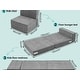 preview thumbnail 33 of 48, DoCred Kids Folding Sofa, Convertible Floor Mattress, Bed, Play Couch