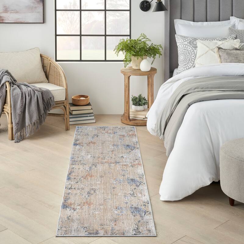 Nourison Modern Abstract Indoor only Abstract Area Rug