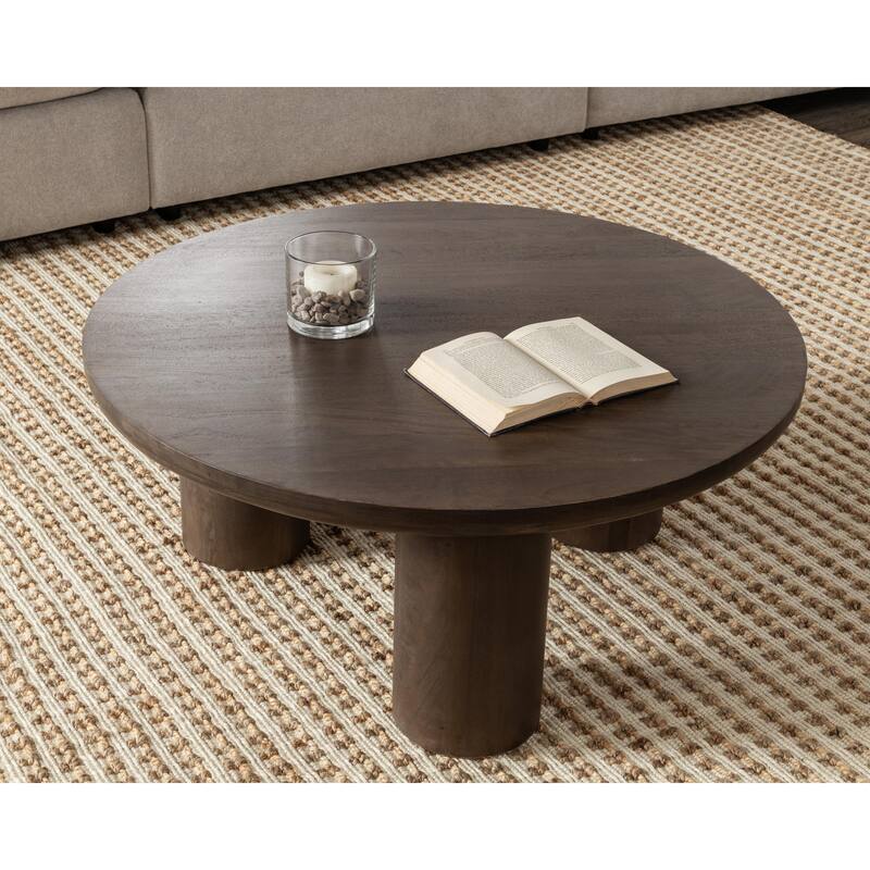 Beau Round Coffee Table by Kosas Home