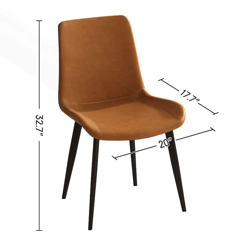 Modern Upholstered Dining Chairs Set of 2, Stylish and Comfortable Seating
