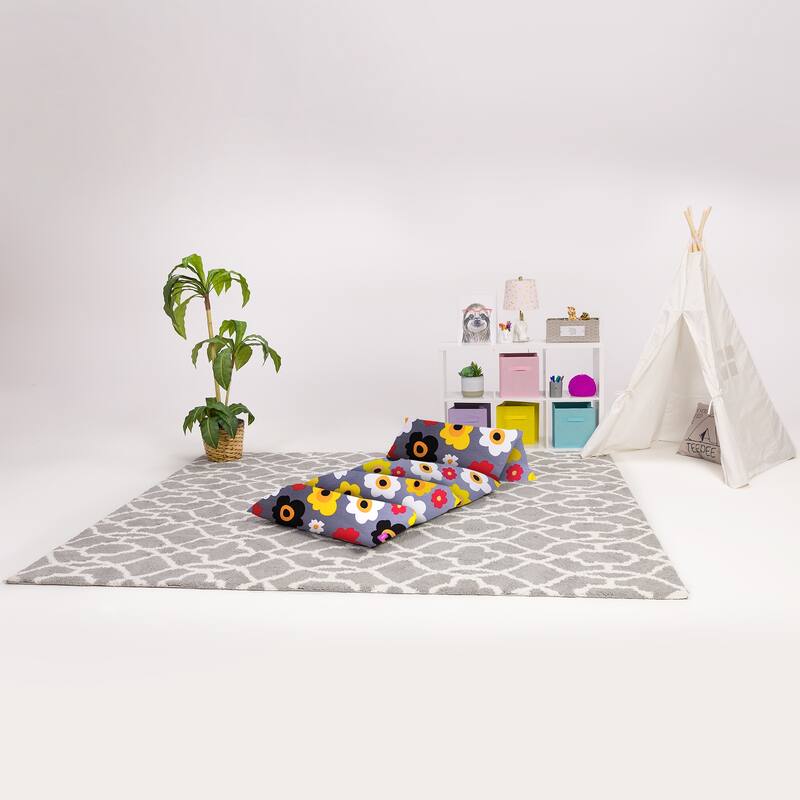 Kids Floor Pillow Cover,Premium Cushion and Lounger Covers for Pillows