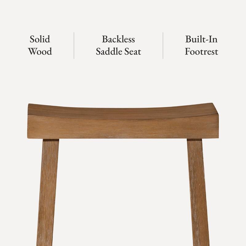 Maven Lane 27" Vincent Counter Height Kitchen Stool