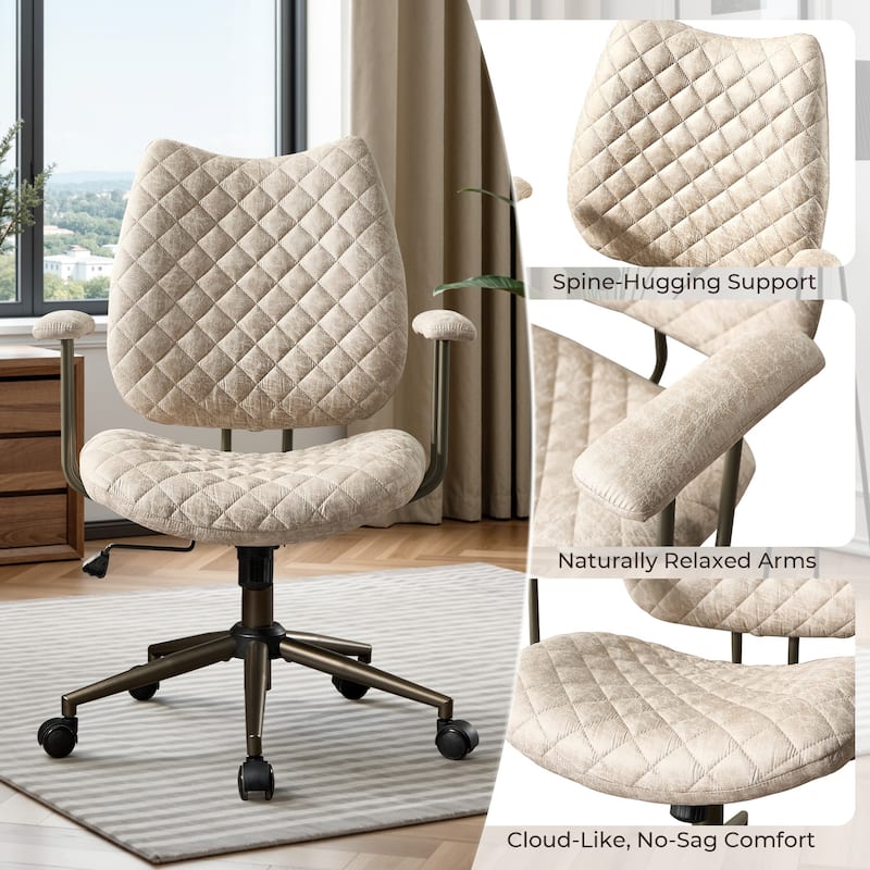 OVIOS Ergonomic Office Chair with Lumbar Support