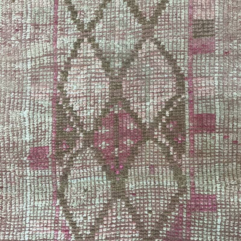 HERAT ORIENTAL Handmade Turkish Oushak Wool Runner - 2'7" x 12'4"