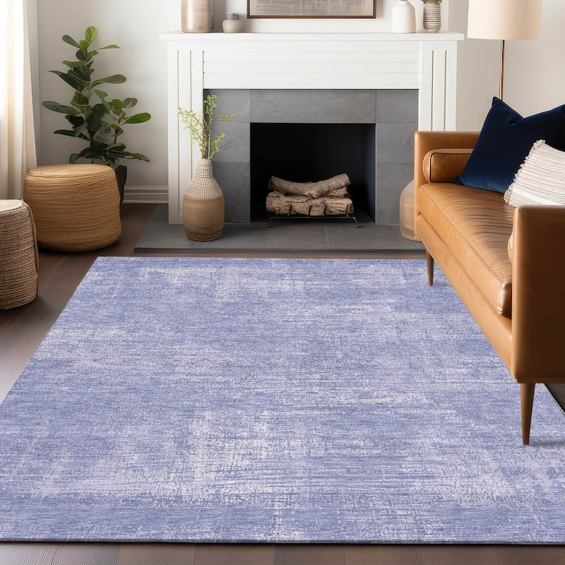 Premium Washable Super Soft Solid Chic Mayfield Rug