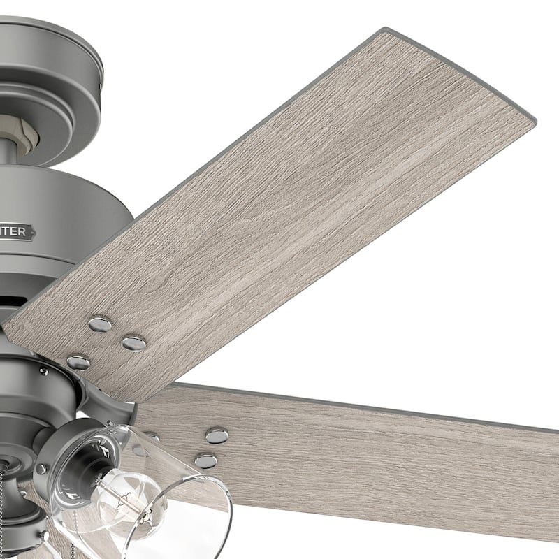 Hunter 44" Sencillo Ceiling Fan with LED Light Kit and Pull Chain