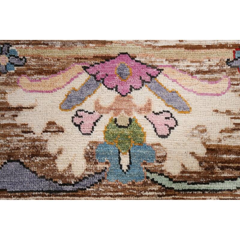 Vegetable Dye Traditional Ziegler Oriental Area Rug Wool Hand-knotted - 8'2" x 9'9"