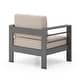 preview thumbnail 44 of 43, Cape Coral Outdoor Club Chairs with Optional Sunbrella Cushions (Set of 2) by Christopher Knight Home