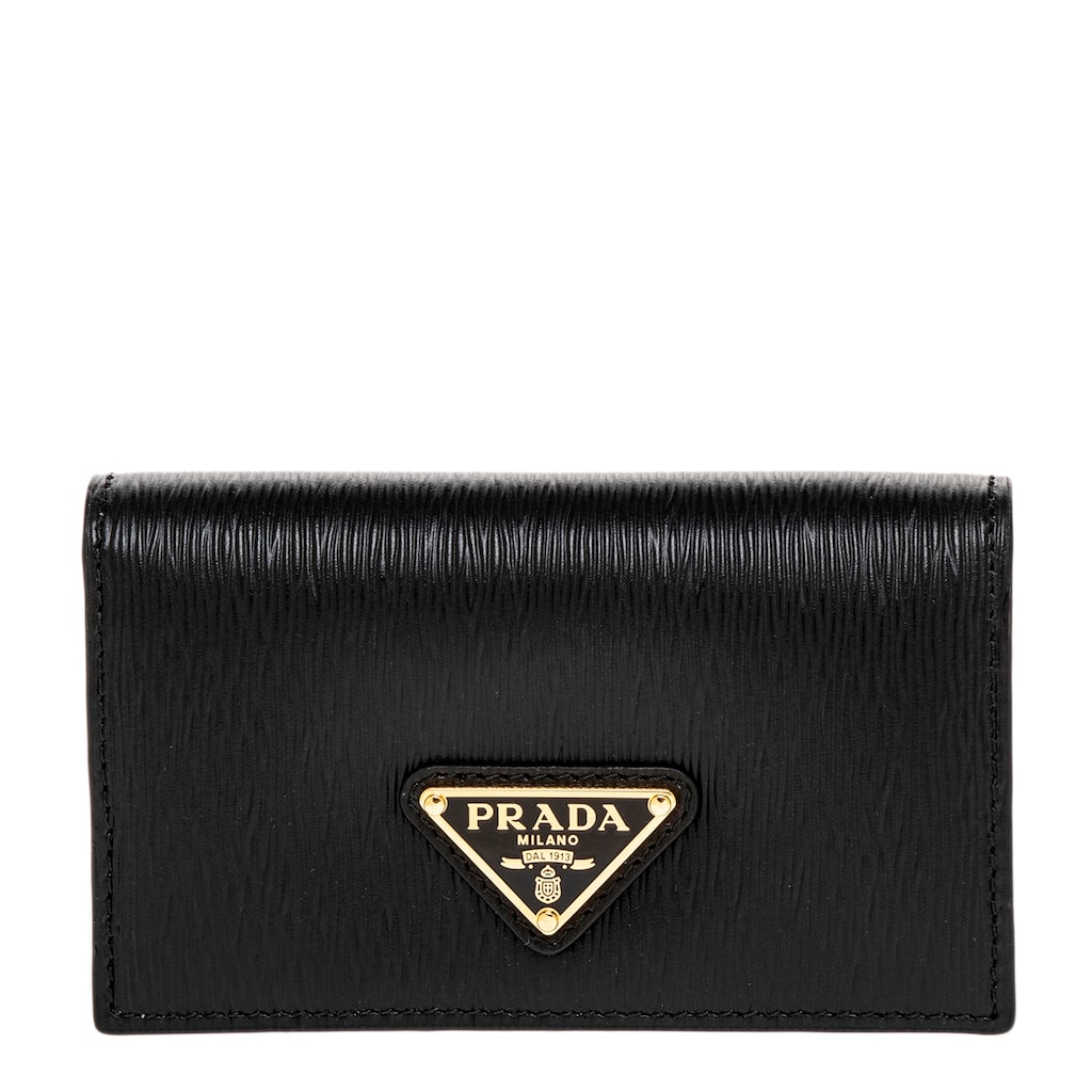 Prada Leather Card Holder