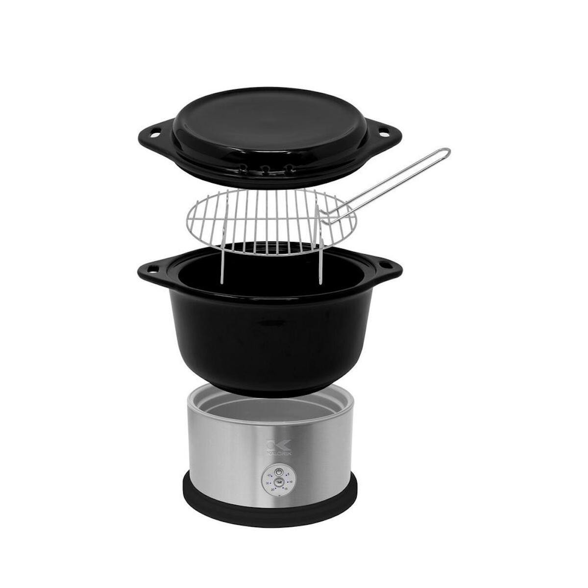 Norpro 4-Quart Steamer Cooker, 3 Piece Set