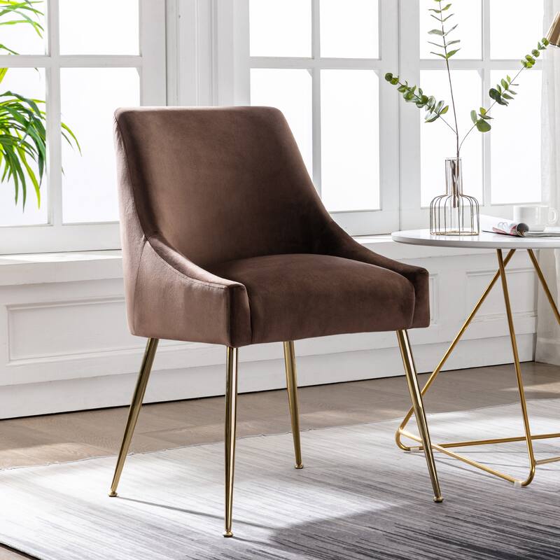Heaven Contemporary Velvet Upholstered Accent Chair