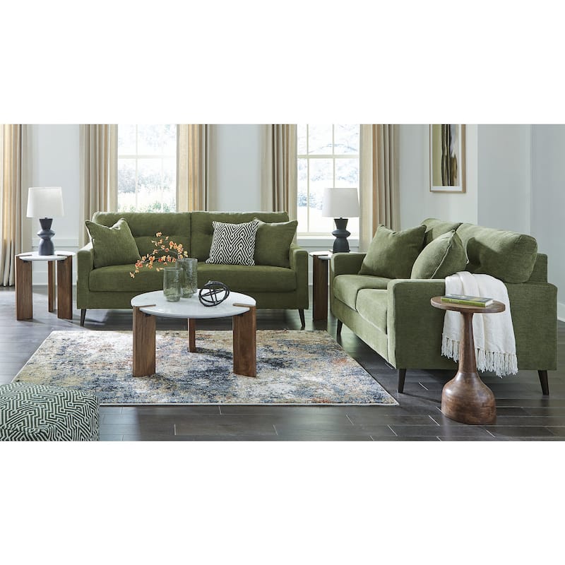Signature Design by Ashley Bixler 2-Piece Upholstery Package - 79" W x 38" D x 37" H - Green
