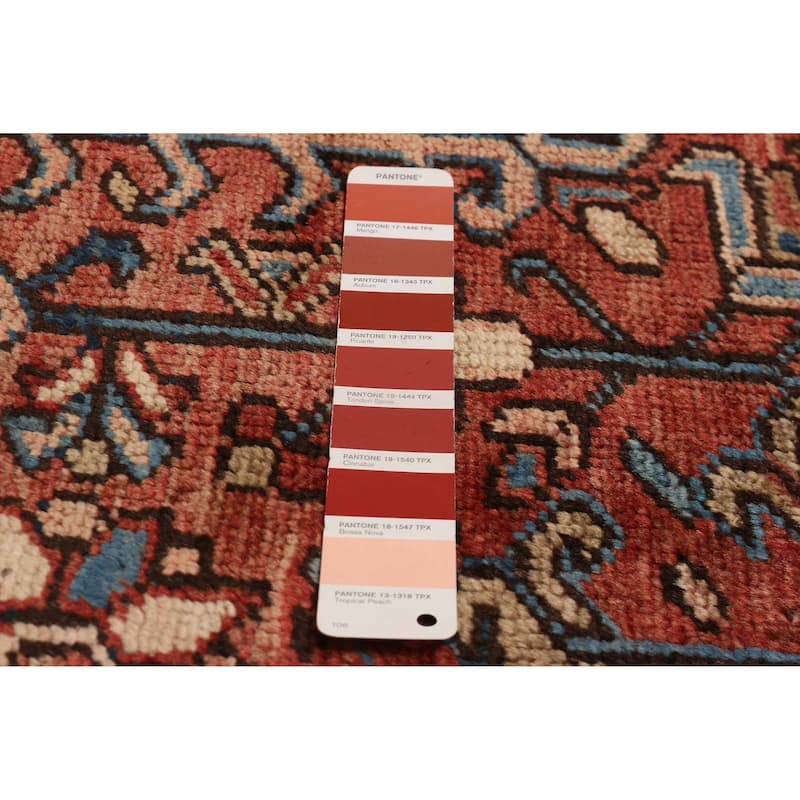 ECARPETGALLERY Hand-knotted Sarabi Dark Copper Wool Rug - 6'4 x 9'1
