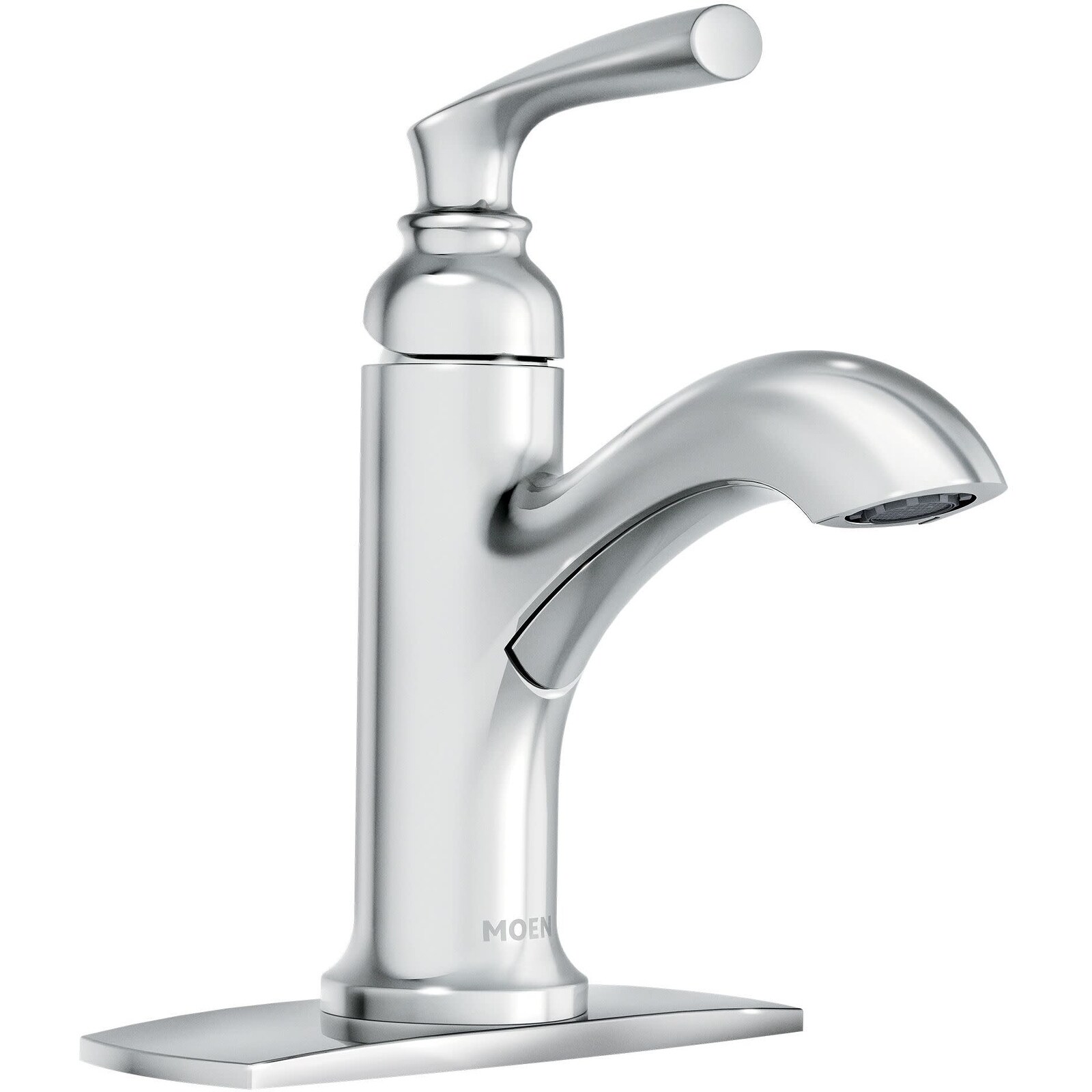 Shop Moen 84535 Hilliard 1 2 Gpm Single Hole Bathroom Faucet With
