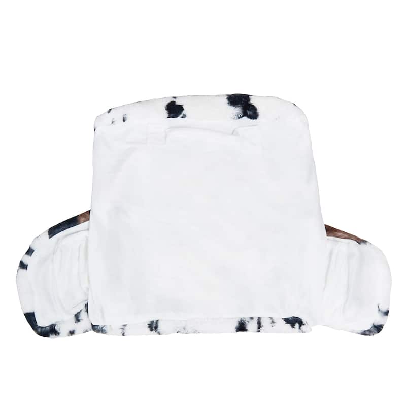 FauxFur Animal Pattern Reading Pillow Cover(Cover ONLY, NO INSERT)