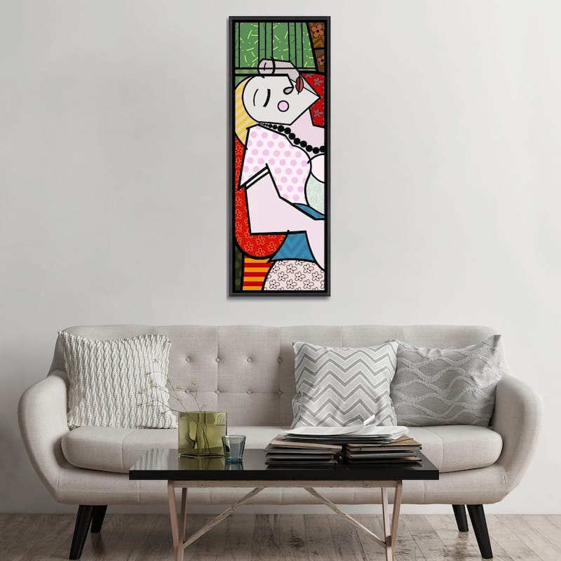 iCanvas "The Rest (After Pablo Picasso)" by 5by5collective Framed