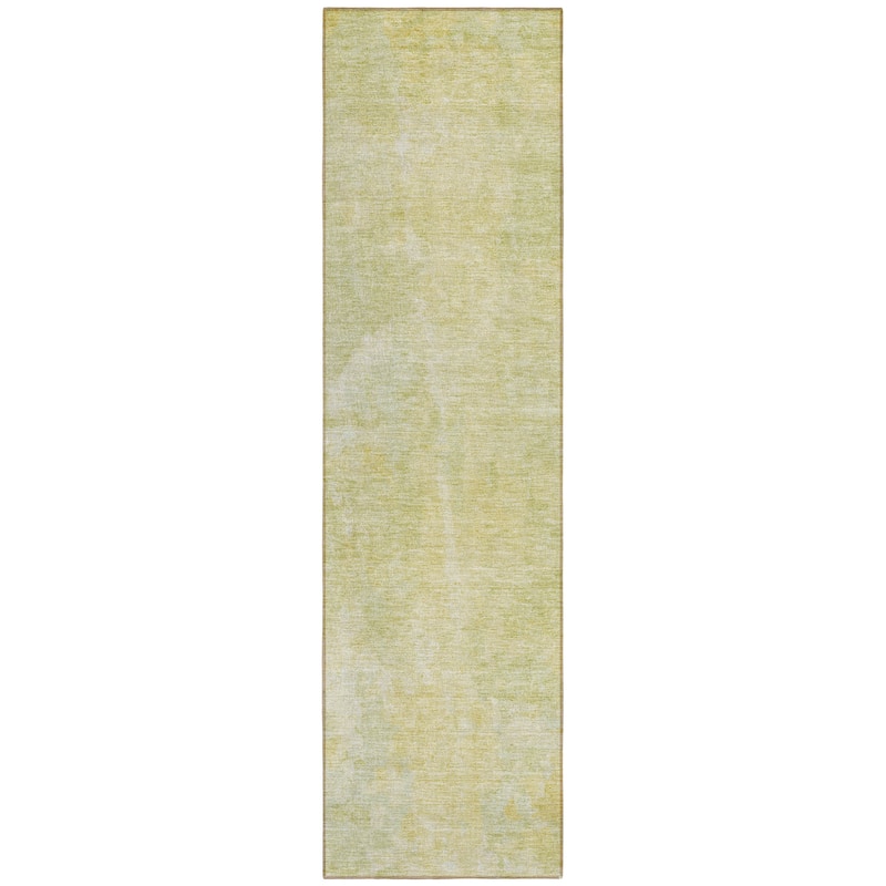 Dax Modern Art-Inspired Weather Resistant Blended Style Outdoor Rug