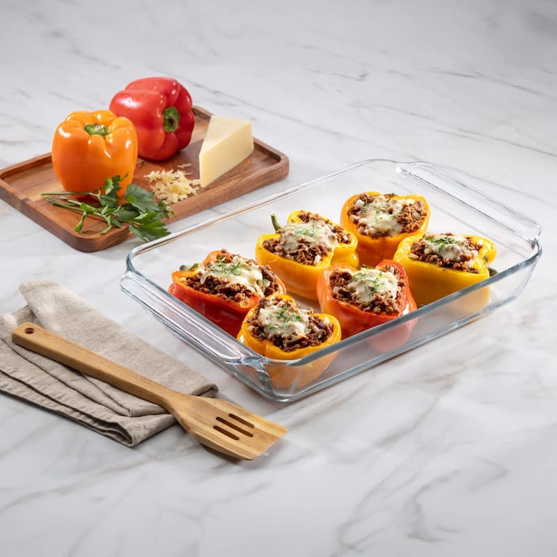 Libbey Bakers Premium 5-Piece Glass Bakeware Set
