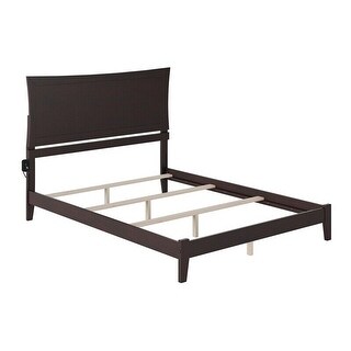 King Solid Wood Panel Bed in Espresso - Bed Bath & Beyond - 39195384