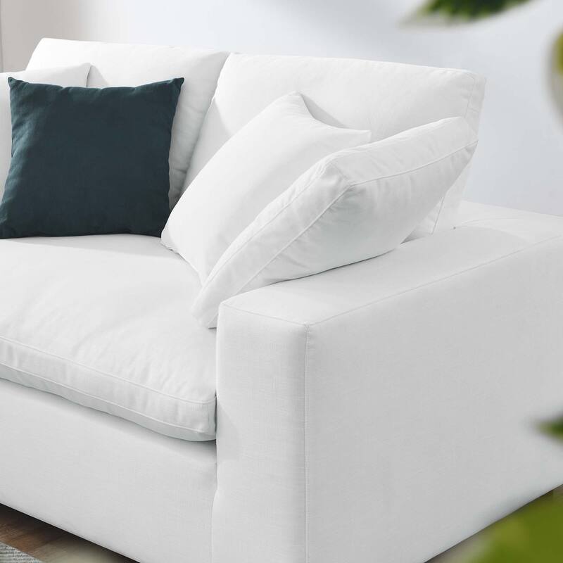 Commix Down Filled Overstuffed Loveseat - N/A