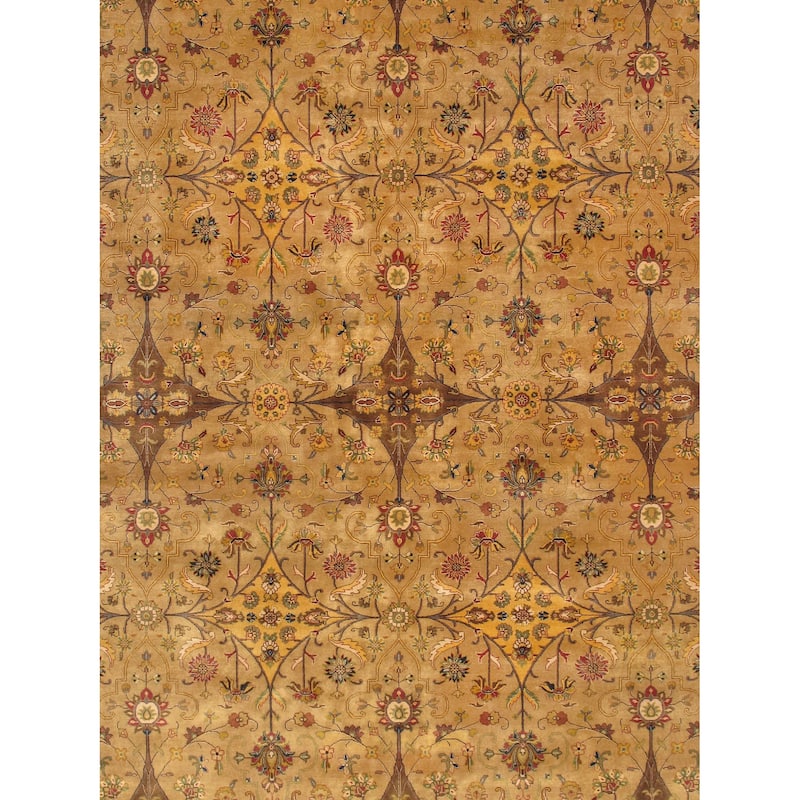 Pasargad Home Baku Hand-Knotted Lamb's Wool Area Rug