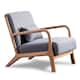 Aston Modern Solid wood Accent Chair