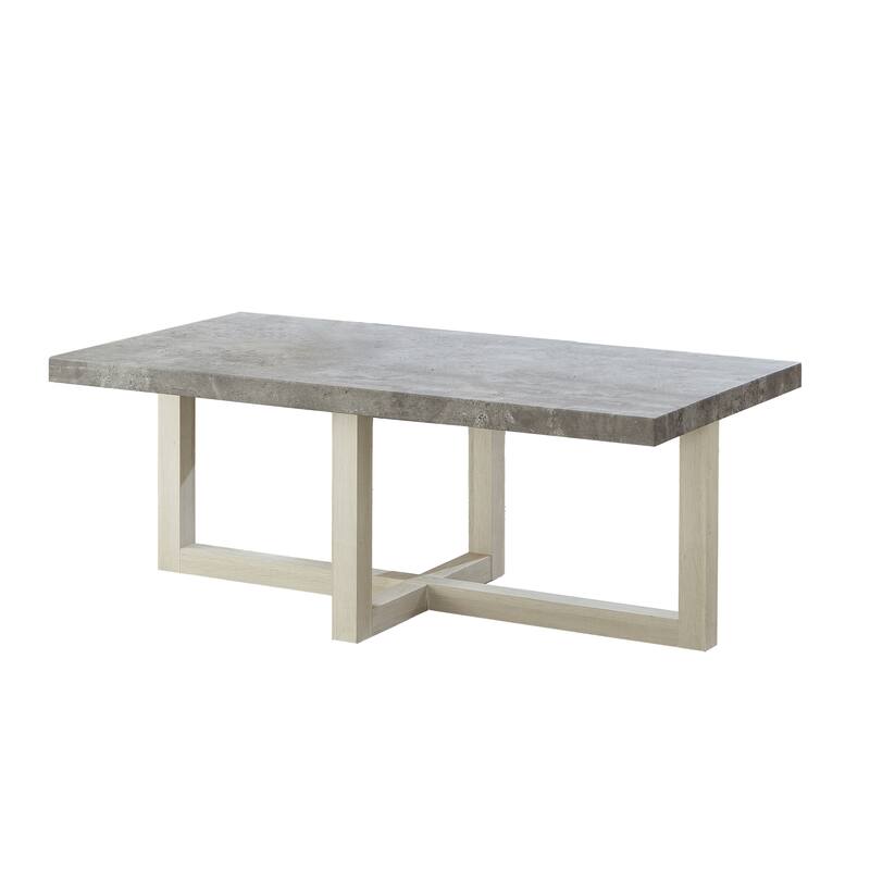 Roundhill Furniture Luno Contemporary Coffee Table