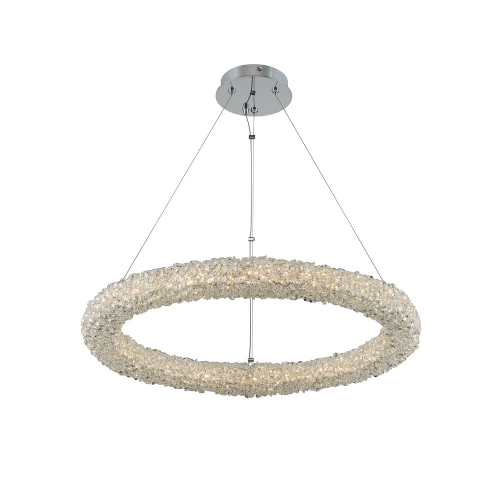 Allegri 035552-FR001 Lina 26" Wide LED Ring Chandelier with Firenze