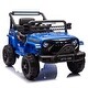 preview thumbnail 63 of 98, Kids 12V Electric Ride-On Truck with Parental Remote, Bluetooth, USB, LED Lights