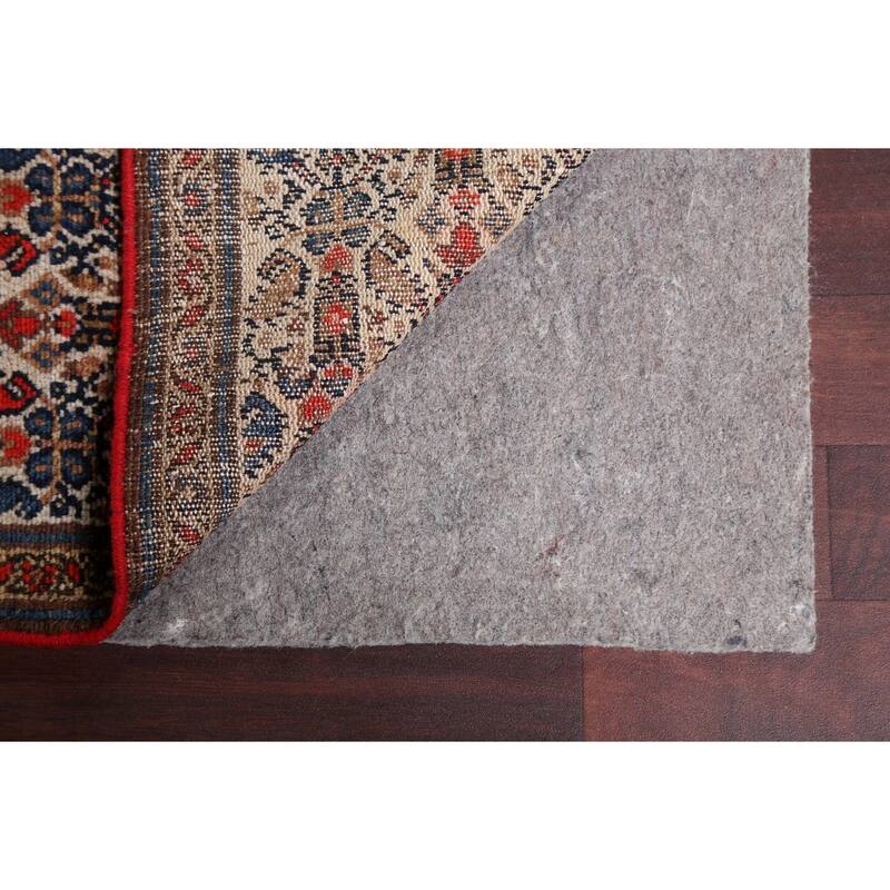 Pre-1900 Antique Malayer Persian Wool Runner Rug Hand-knotted Carpet - 6'10" x 16'9"