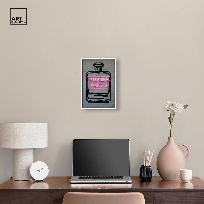 Fragrance Frame Canvas by Art Remedy